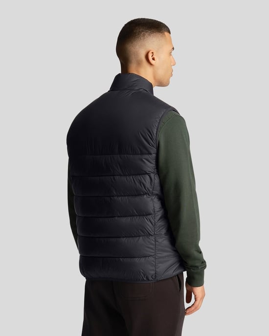 Lyle & Scott Heren Gewatteerde Gilet - Image 4
