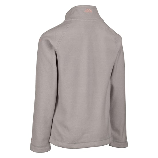 Trespass Childrens Girls Meadows Fleece (Pale Grey)