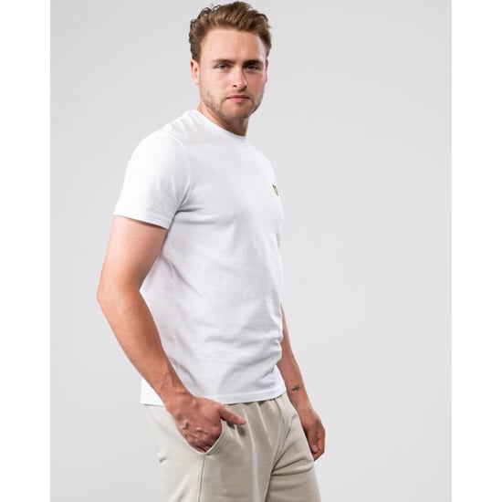 Lyle & Scott Tee SS Plain T-Shirt Wit - Image 2