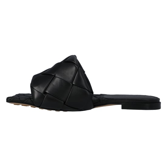 Bottega Veneta Lido Platte Sandalen zwart - Image 5