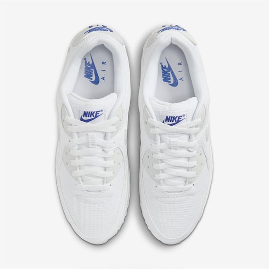 Nike Air Max 90 Heren in Wit/Photon Dust/Game Royal - Image 5