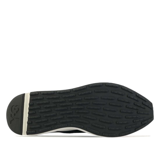 Men's Y-3 Shiku Run Trainers in Black-White