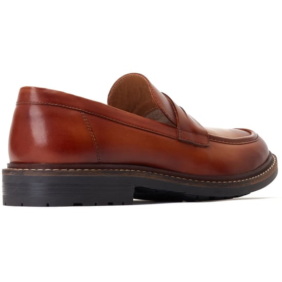 Base London Ivey Leren Herenpantoffels Burnt Tan - Image 2