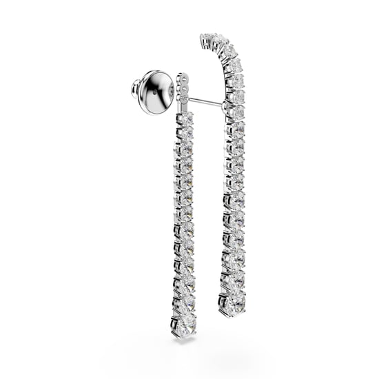 Swarovski 'Matrix Tennis' Dames Oorbellen van Basismetaal - Zilver 5709257 - Image 3