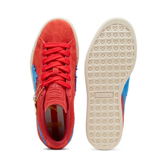PUMA x ONE PIECE Boys Suede Buggy the Genius Jester Sneakers - Image 4