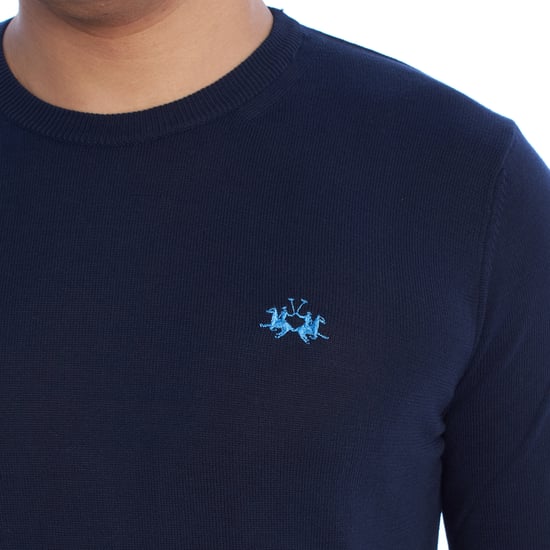 Men's Regular Fit Crew Neck Sweater YMS010-XC008