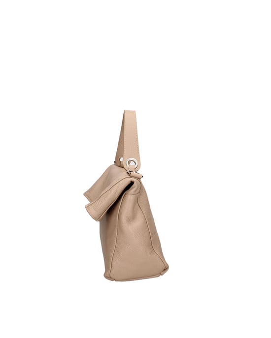 Viola Castellani Shoulder bag convertible into a backpack Women TAUPE
