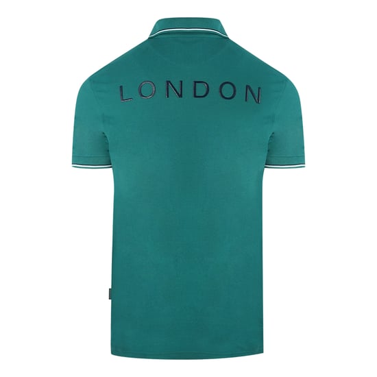 Aquascutum Aldis Crest groen poloshirt - Image 2