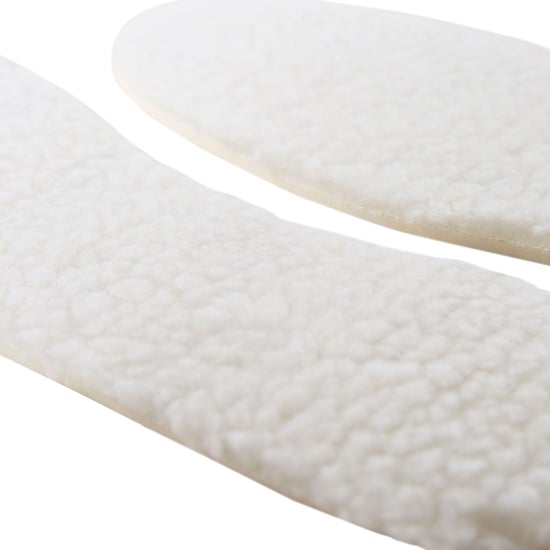 Trespass Bearfeet Sherpa Lined Insoles (White)