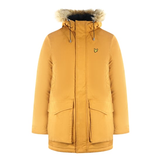 Lyle & Scott Winter Weight Microfleece Caramel Jacket - Image 1