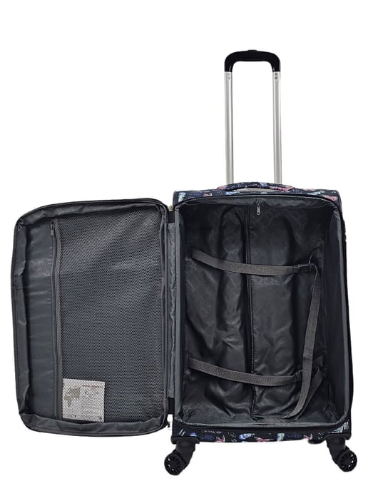 Lightweight Cabin 8 Wheel Luggage Travel Soft Bag