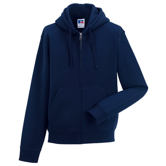 Russell Heren Authentieke Sweatshirt met volledige ritssluiting / Hoodie (Franse marine) - Image 3