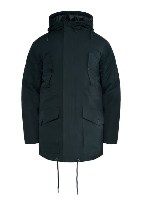 Mo Gewatteerde anorak Heren zwart - Image 1
