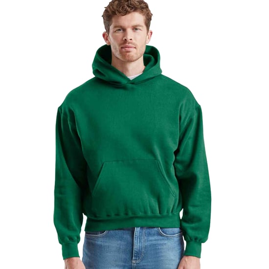 Fruit of the Loom heren superkatoenen katoenen hoodie (College Groen) - Image 1