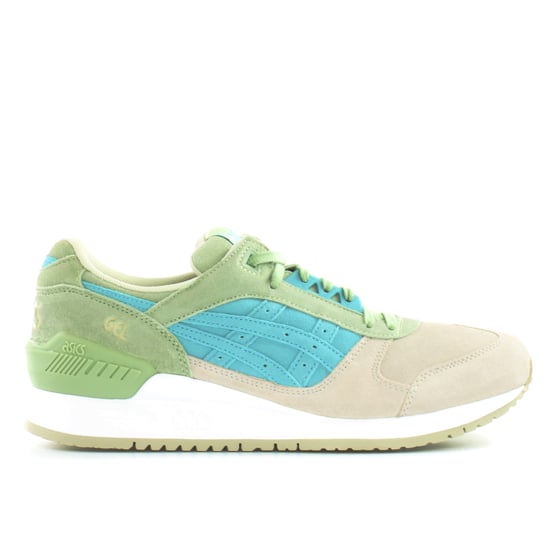 Asics Gel-Respector Mens Beige/Green Trainers
