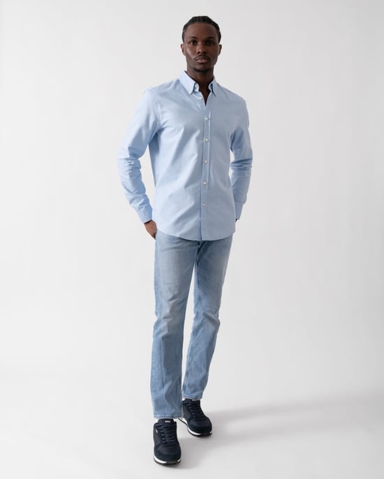 BOSS Orange Rickert Heren Langsleeve Shirt - Image 3