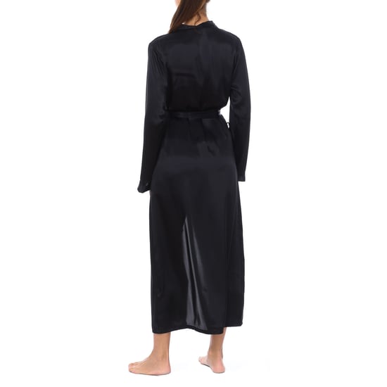 Cross 3/4 sleeve robe with drawstring closure 2116 woman