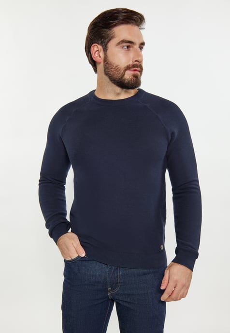 Dreimaster Jumper Heren marine - Image 3