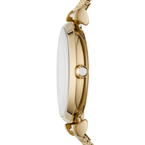 Emporio Armani AR11321 Gouden Gianni T-Bar Dames Horloge - Image 3