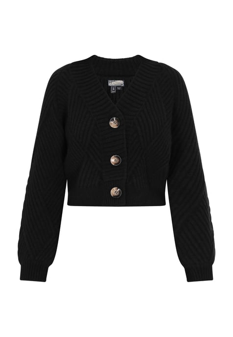 Dreimaster Vest Dames zwart - Image 1