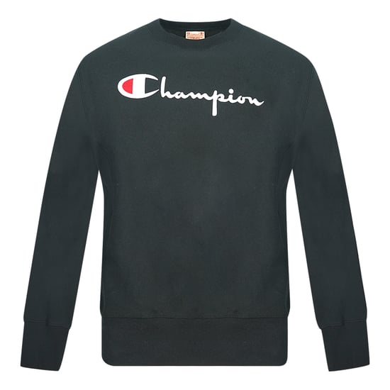Zwart sweatshirt met Champion Script-logo - Image 1