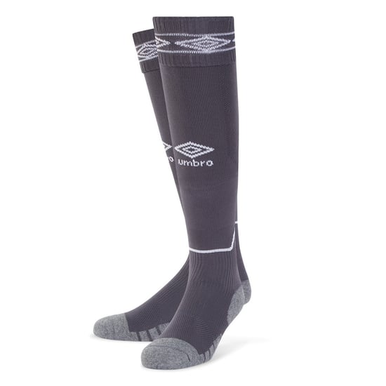 Umbro Childrens/Kids Diamond Football Socks (Carbon/White)