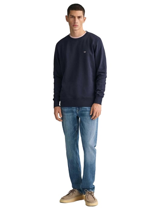 Gant heren Shield crew neck sweatshirt - Image 4