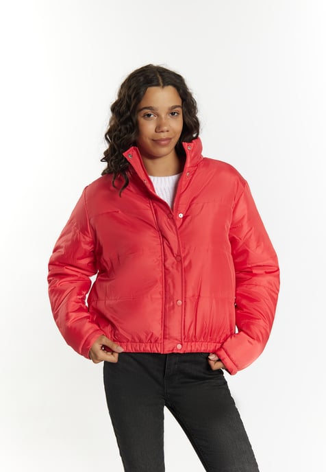 Mymo Licht gewatteerd blousonjack Dames rood - Image 3