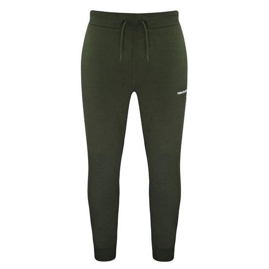 New Balance Stretch Graphic Logo Green Mens Classic Core Track Pants MP03901 ARG