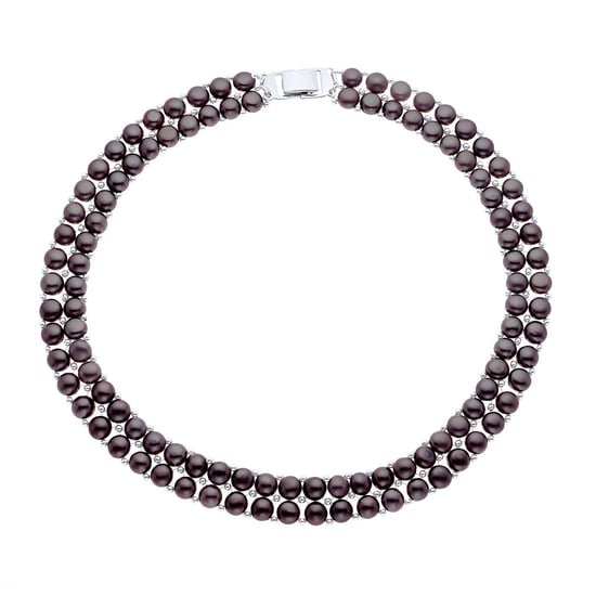 Necklace 2 Rows of Real Freshwater Pearls 4 mm