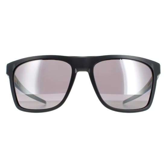 Oakley Square Mens Matte Black Ink/Prizm Black Polarized Leffingwell Sunglasses