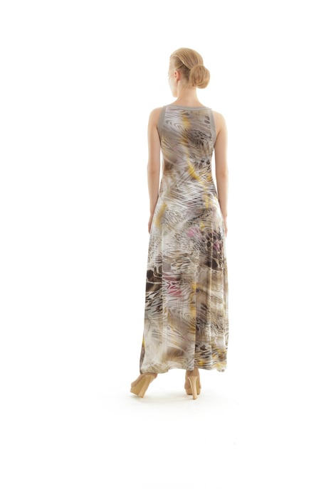 Abstract Dierenprint Maxi Jurk - Image 3