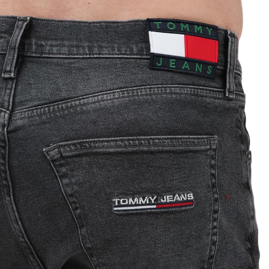 Tommy Hilfiger jeans met taps toelopende pijpen en relaxte pasvorm voor heren, grijs - Image 4