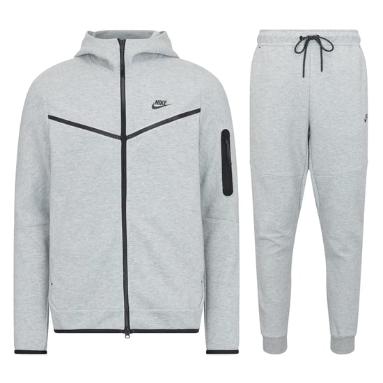 Nike Sportswear Tech Fleece Trainingspak met Volledige Ritssluiting Grijs - Image 1
