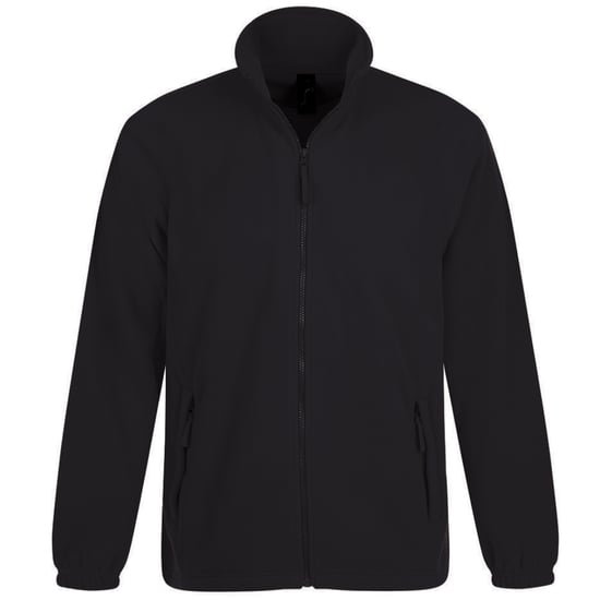 SOLS Heren North Full Zip Outdoor Fleece Jacket (Houtskool) - Image 1