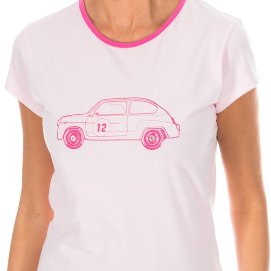 Women's short sleeve round neck T-shirt ADM0028