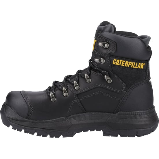 Caterpillar Diagnostic 2.0 Leder Zwart Veiligheidslaarzen - Image 4