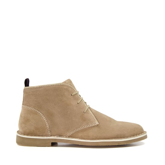 Men's Dune Crepe Desert Boots in Nude - Image 2