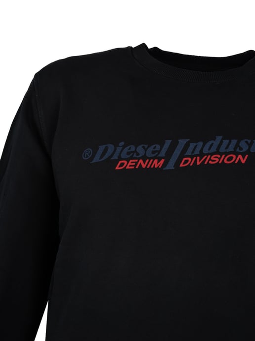 Diesel Sweatshirt C-Neck Men's Black