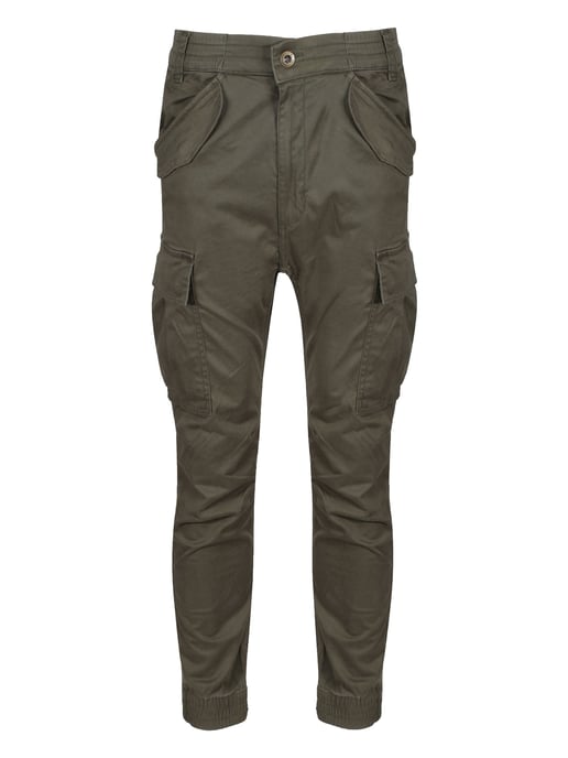 Heren Alpha Industries Airman Cargo Broek in Groen - Image 3