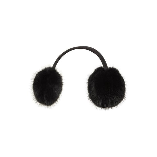 Mountain Warehouse Faux Fur Earmuffs (Black)