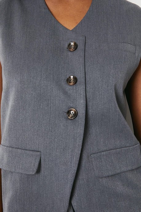 Tailored Boxy Fit Waistcoat