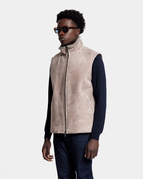 Alter Ego Jackson Taupe Gilet