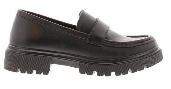 Love Leather Girls Shoes School Older Girls Penny Leather black