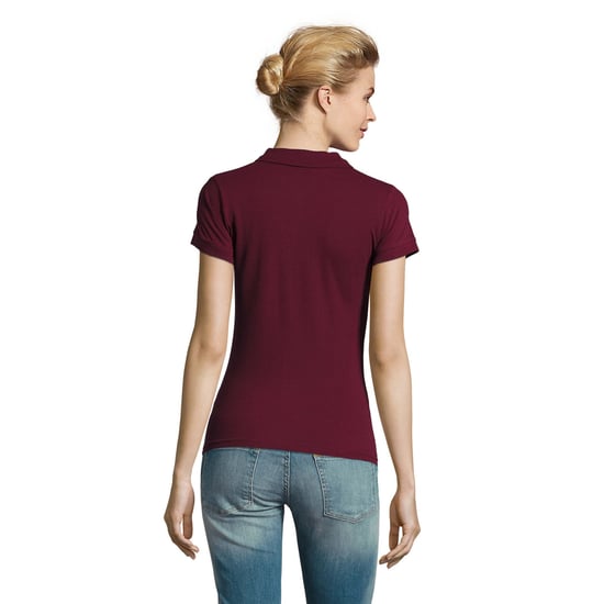 SOLS Dames/Dames Perfect Poloshirt (Bourgondië) - Image 2