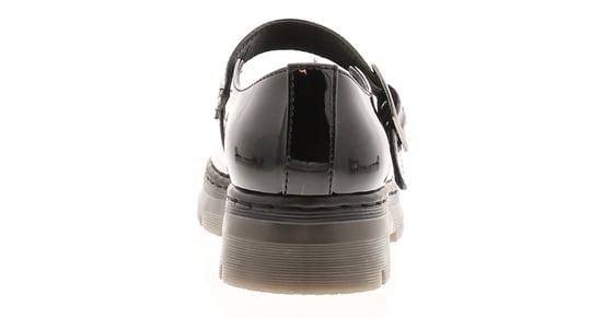 Miss Riot Girls School Shoes twister black