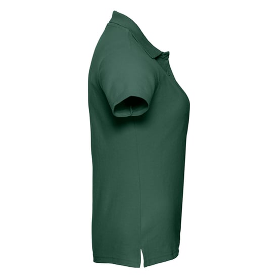 Russell Dames/Dames Klassiek Polycotton Poloshirt (Fles groen) - Image 3