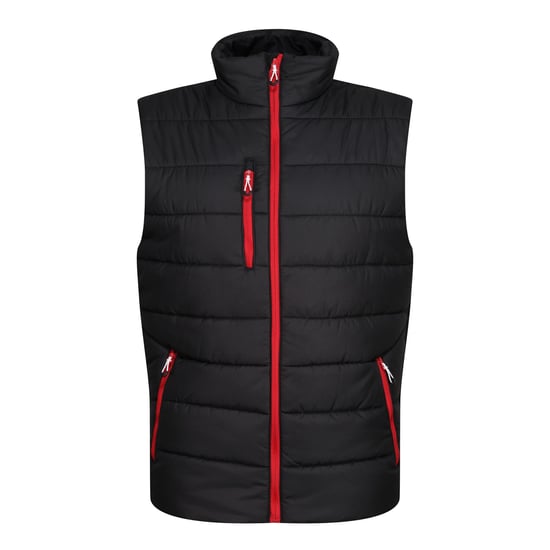 Regatta Mens Navigate Thermal Body Warmer (Black/Classic Red)