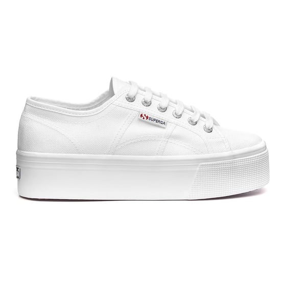 Superga Unisex 2790 Linea Up Down Trainers voor volwassenen (Wit) - Image 3