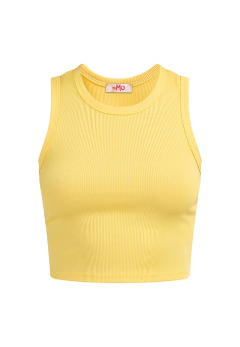 Mymo Tanktop Dames lichtgeel - Image 1